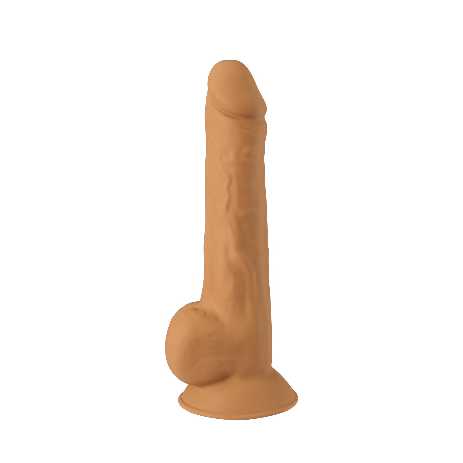 POC 7" Dildo - Light Caramel