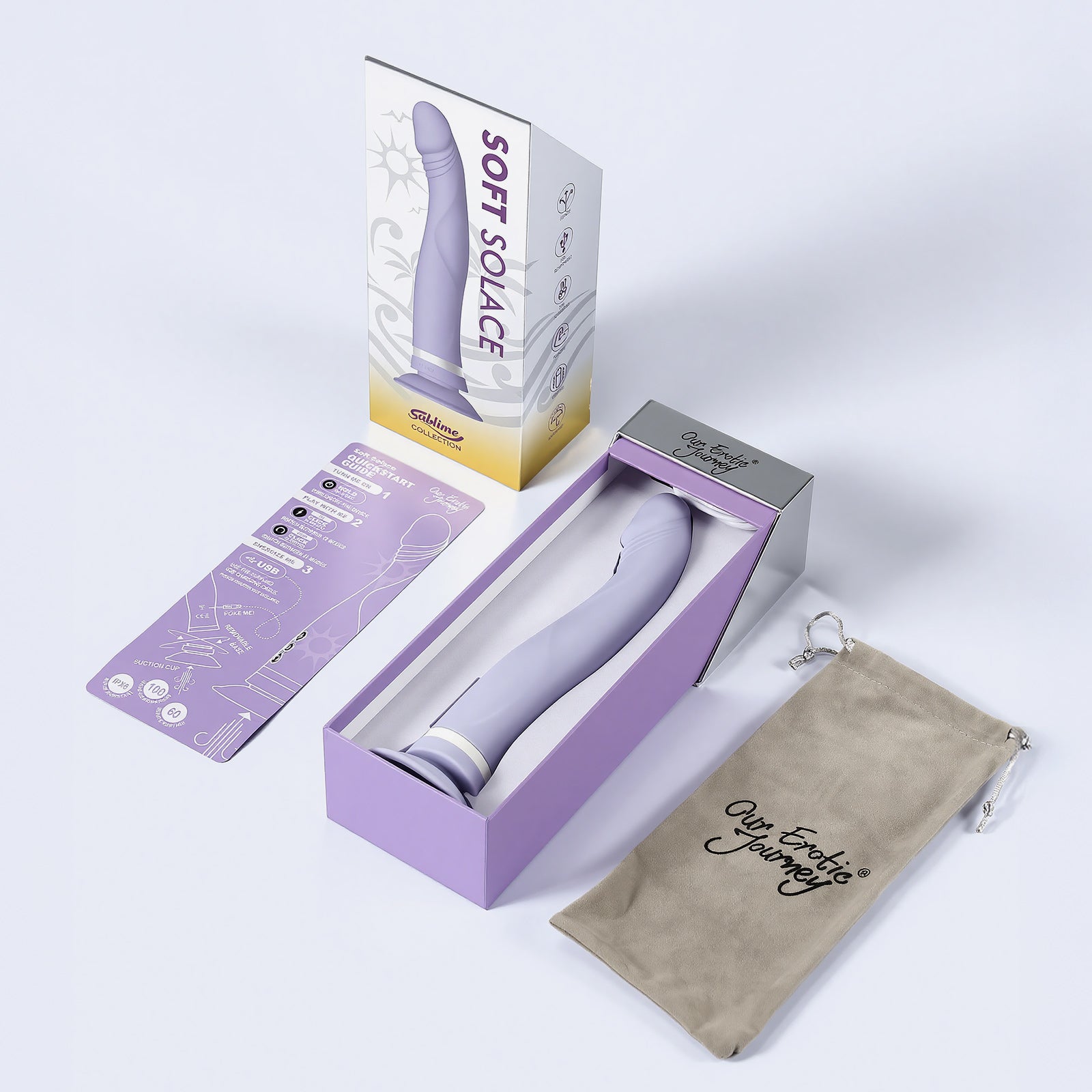 Soft Solace Silicone Dildo Vibe