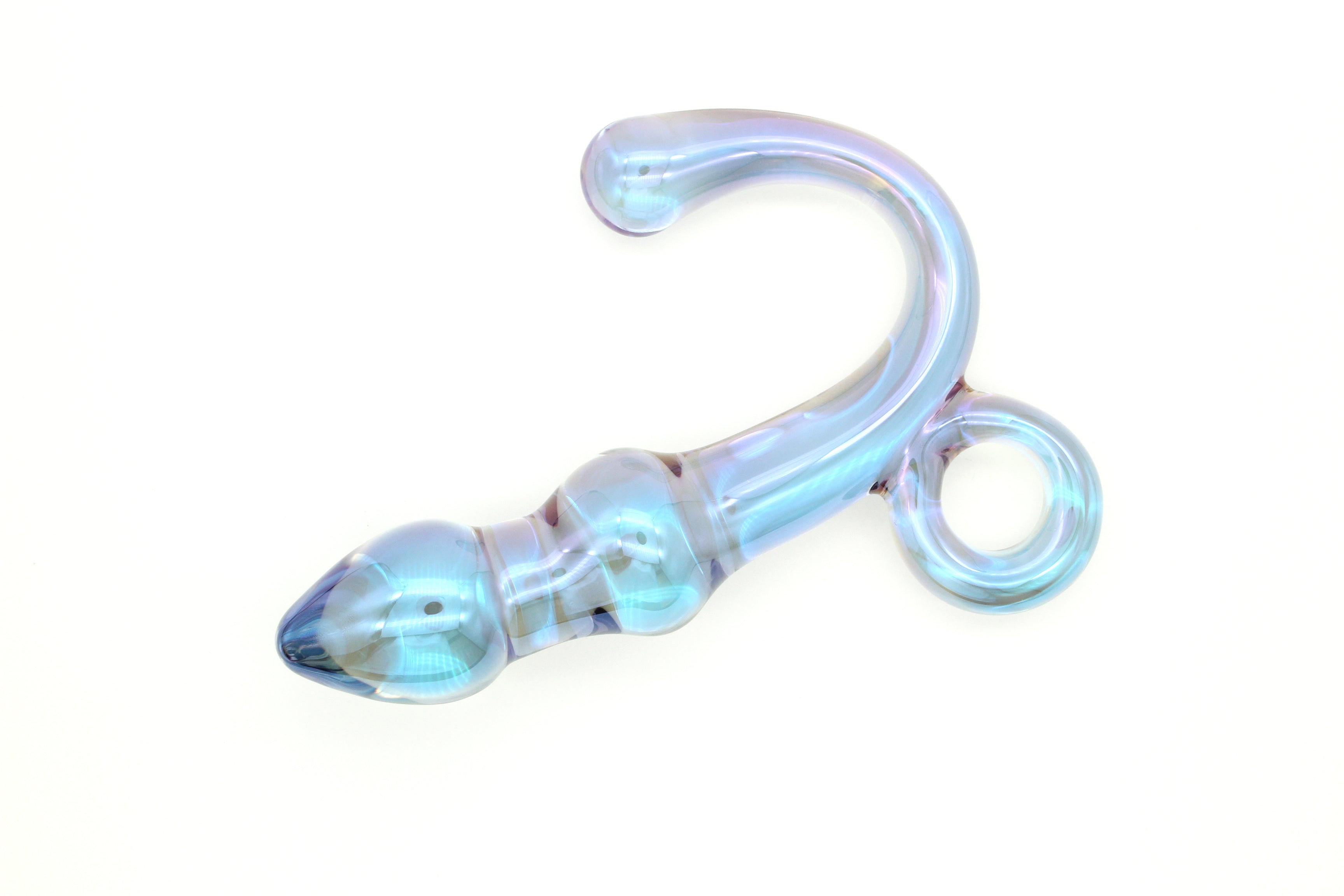 Orchid Pulse Glass Toy with Removable Bullet Vibe