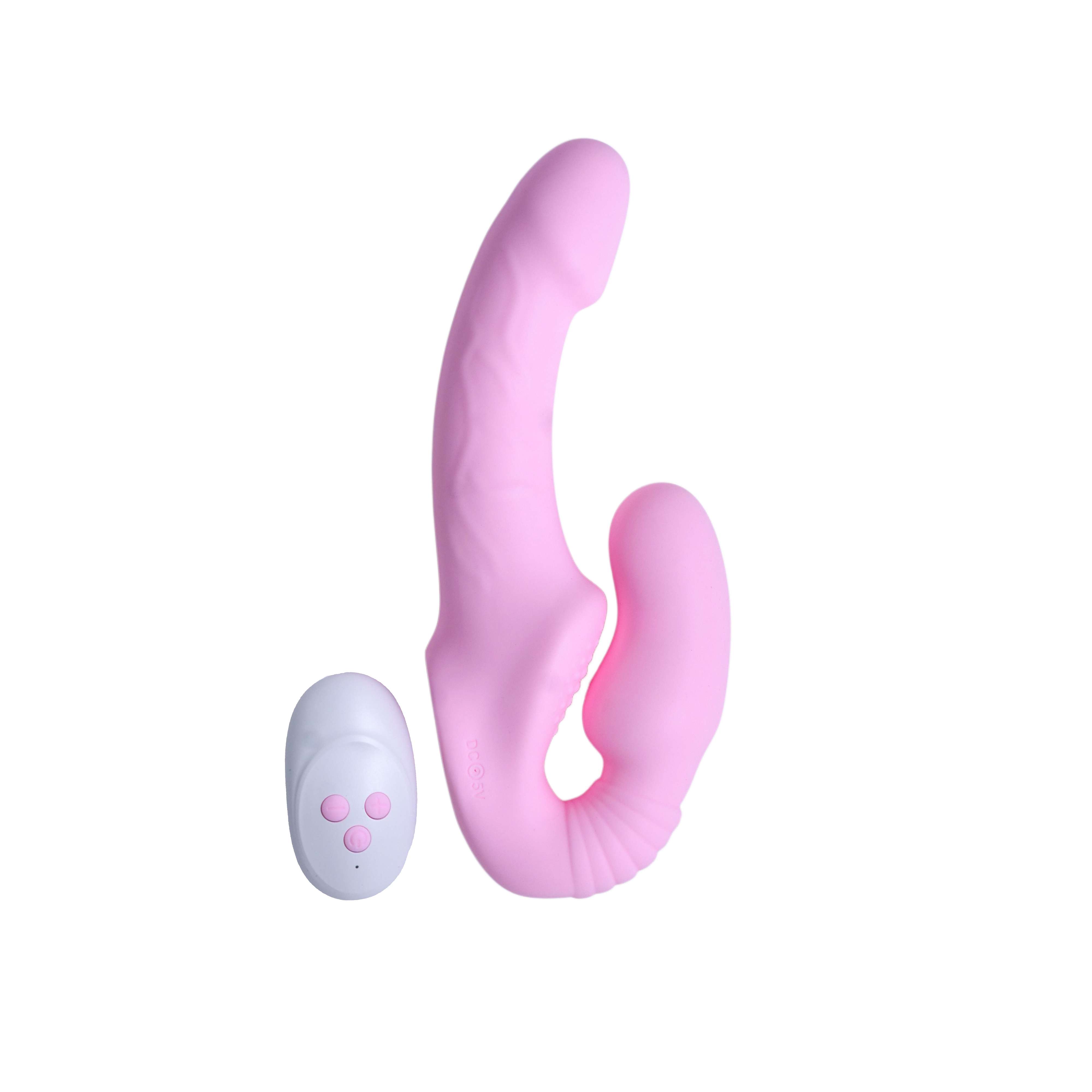 Togetherness Silicone Strapless Strap-on with Remote Control