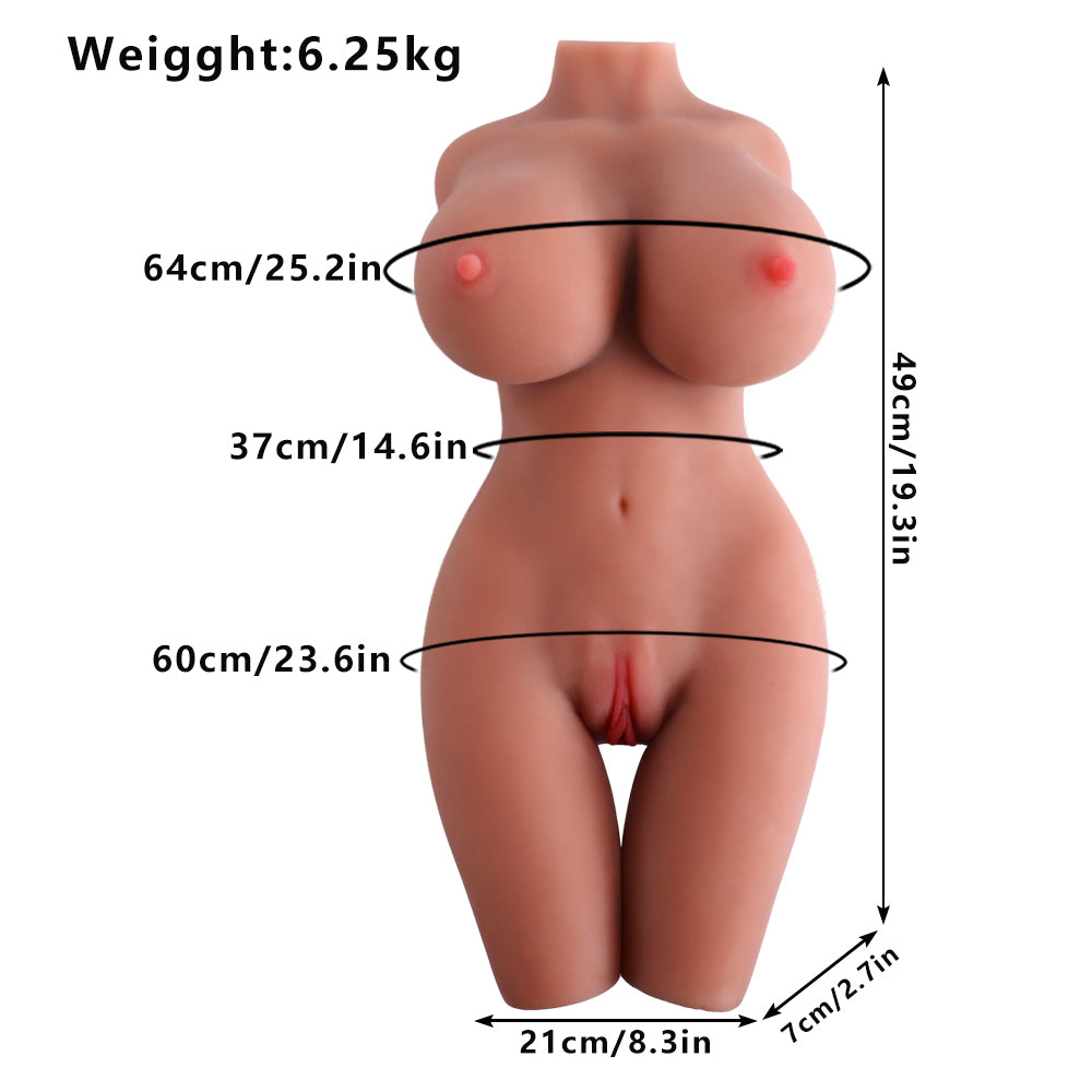 Yuma Asami-Kissed Bikini Beauty 13.8LBS G-Cup Sex Torso Plump Bust Male Masturbation