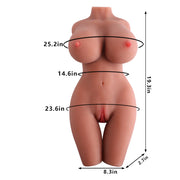 Yuri Suzuki‌-18.7Lb Sexy Lifelike Butt with Perfect Nipples and Lumbar