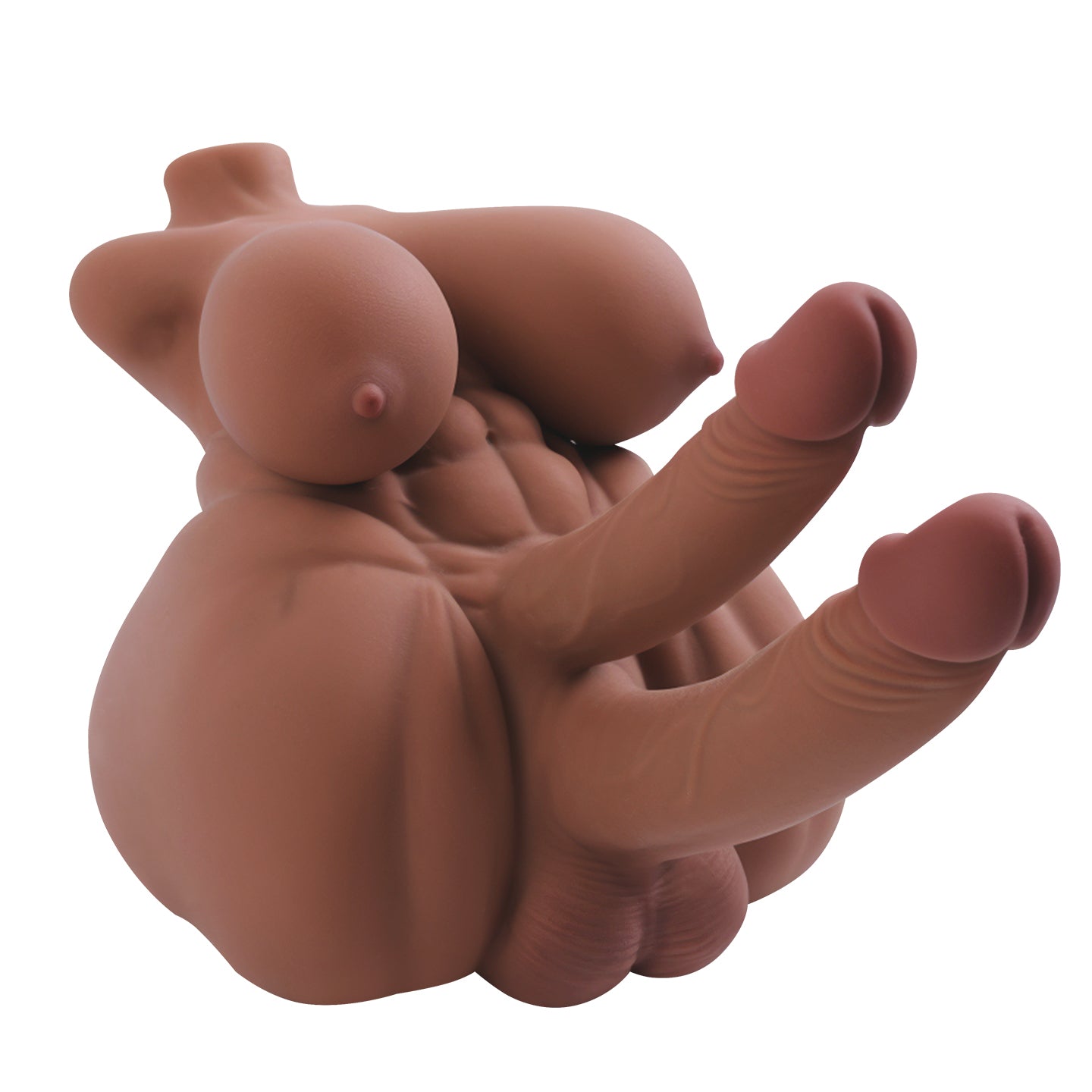 10.14LB Sex Doll with 7.09 in & 7.48 in Realistic Huge Dildo, Big Breasts