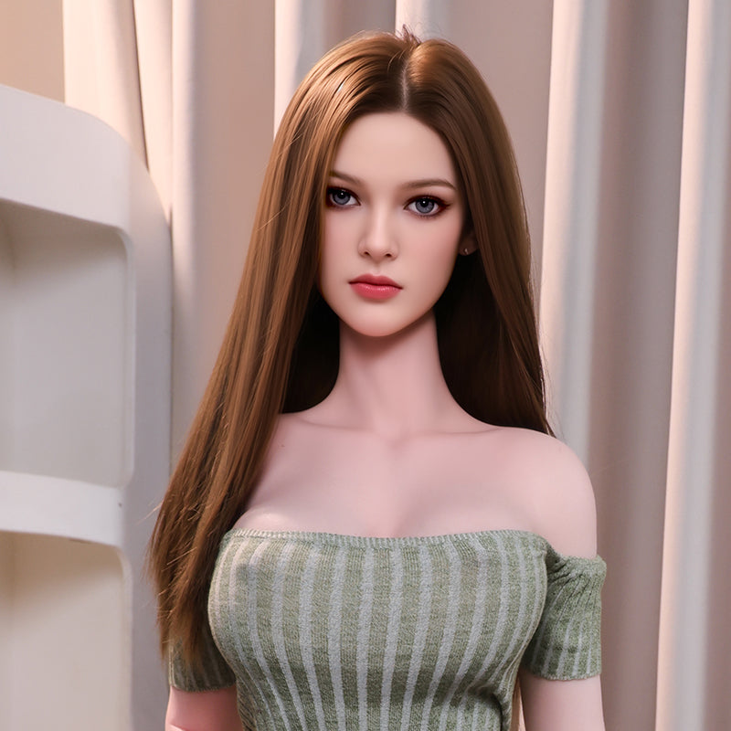 Silvia-81.57LB Life Size Sex Doll for Men -Realistic Full Size Sex Dolls Torso Body,with Soft Big Boobs