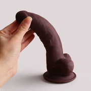 POC 8" Dildo - Brown