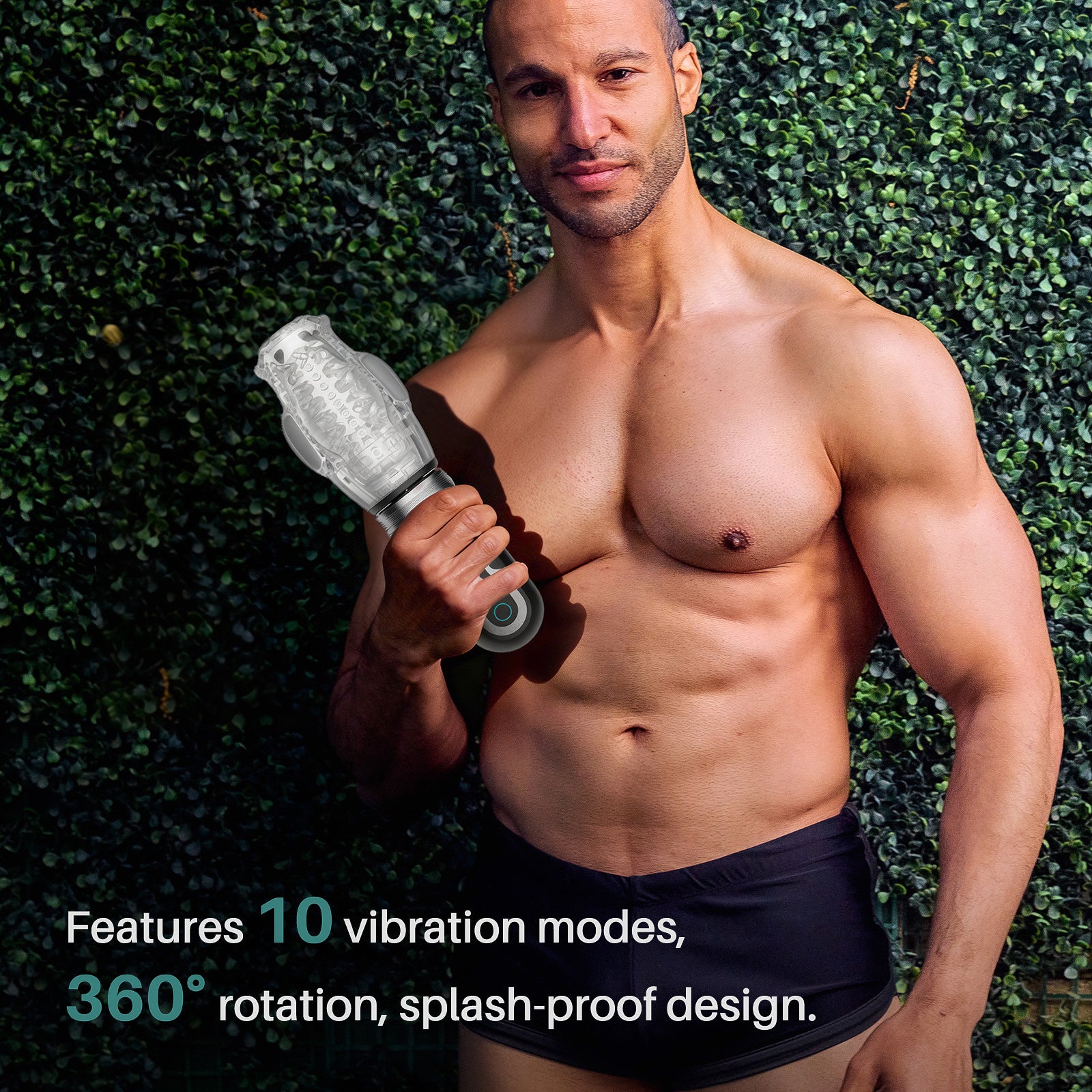 Jelly Multi-Functional Male Masturbator