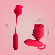 Flower Power Duo Function Rose Massager