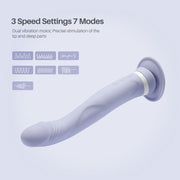 Soft Solace Silicone Dildo Vibe