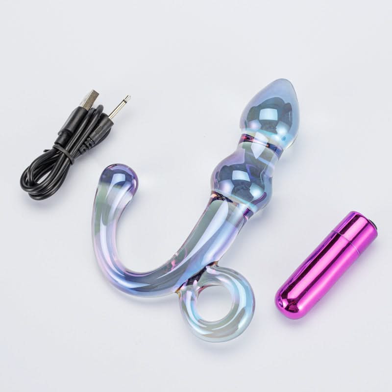 Orchid Pulse Glass Bullet Vibe