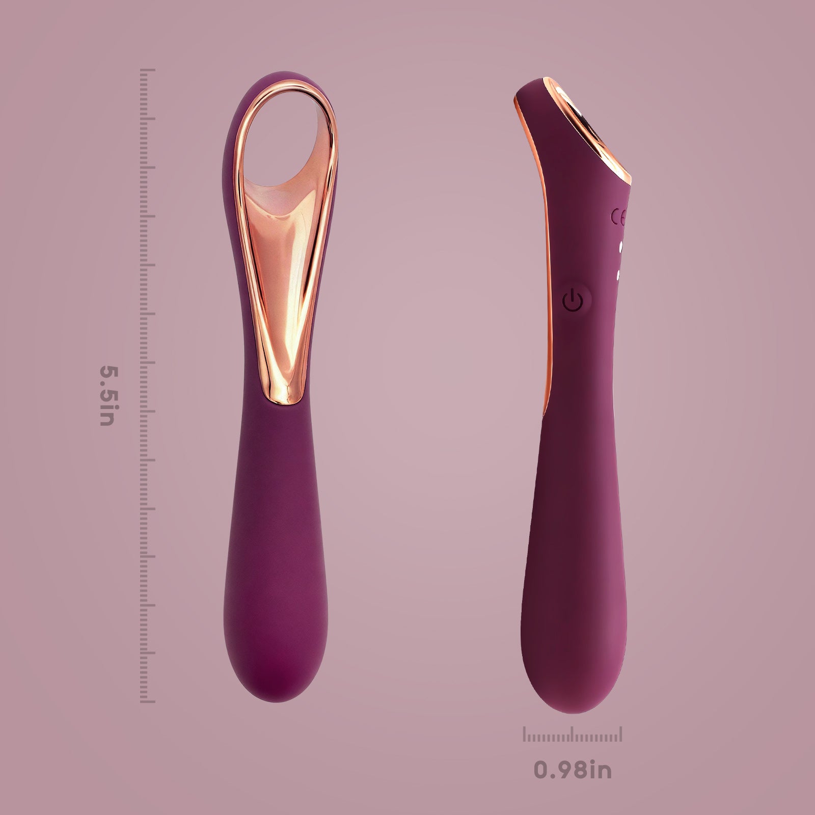 Solar Ring Finger Vibrator