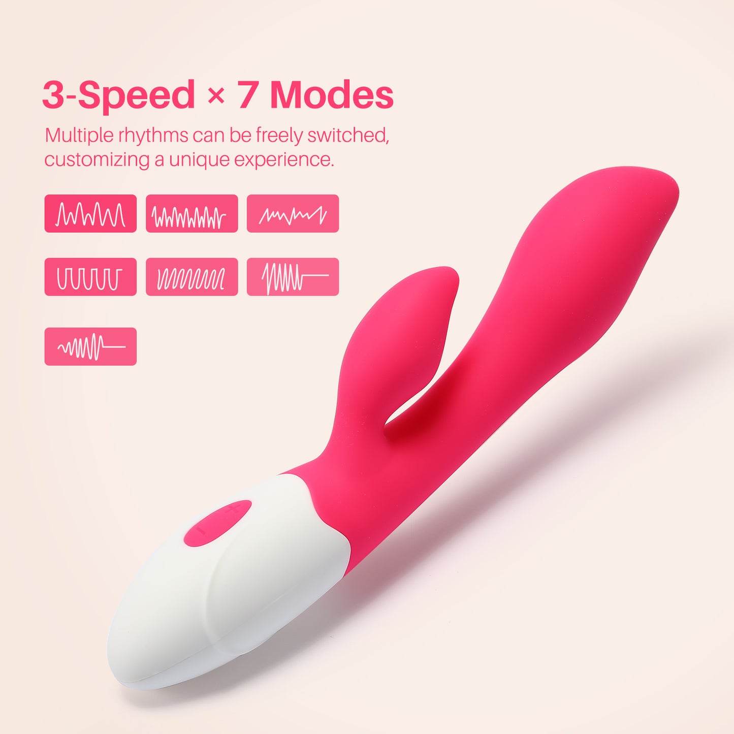 Pink & Pretty 2-in-1 Vibrator