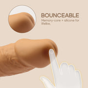 POC 8.5" Dildo - Caramel