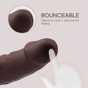 POC 8" Dildo - Brown