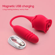 Flower Power Duo Function Rose Massager