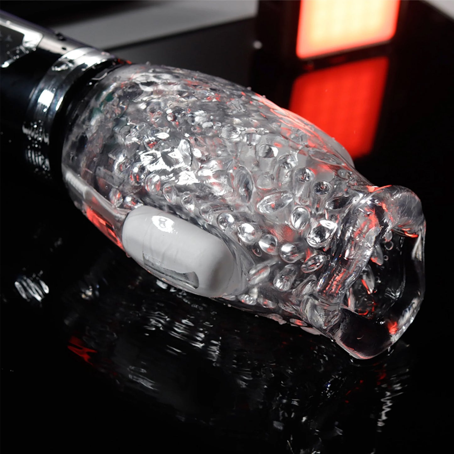 Jelly Multi-Functional Male Masturbator