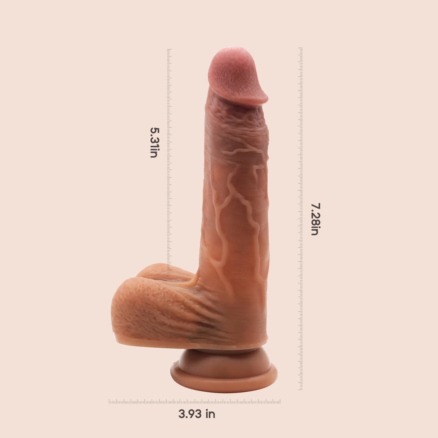 True Sensation 7 inch Dildo