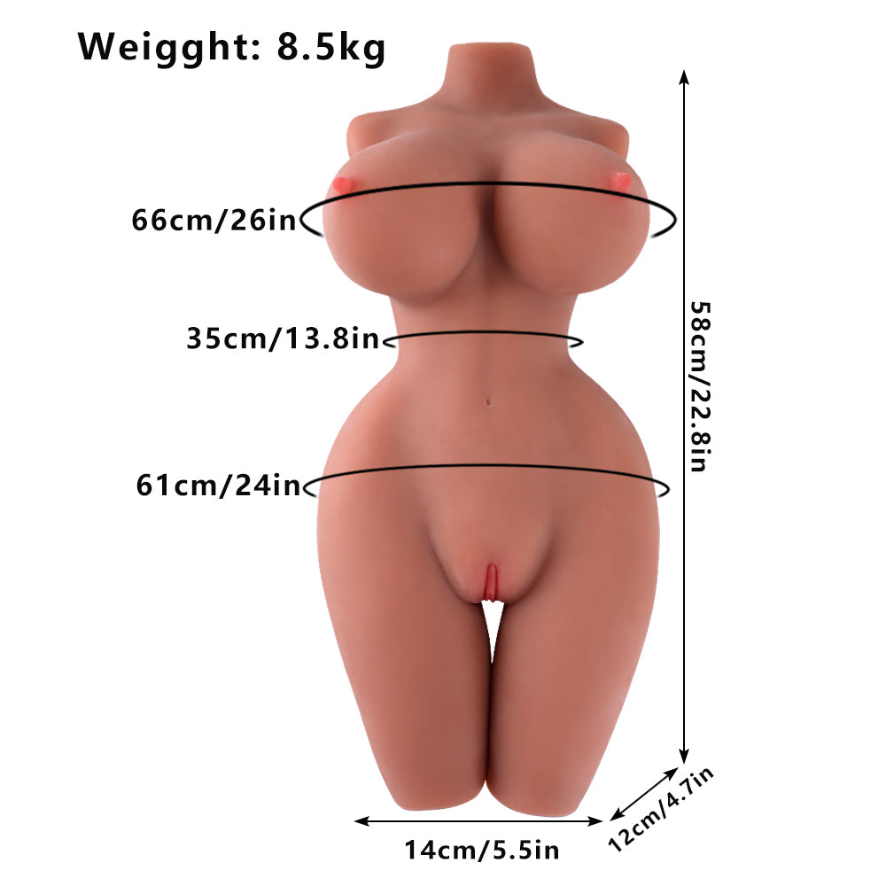 Yuri Suzuki‌-18.7Lb Sexy Lifelike Butt with Perfect Nipples and Lumbar