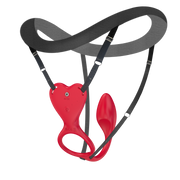 Flutterplugon Wearable Panty Vibe & Anal Plug with Penis Access