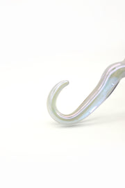Blue Flame Curved Glass Dildo