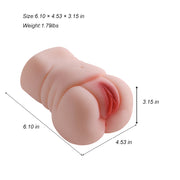 1.79LB Male Masturbator Sex Toys for Men, 3D Textured Sex Doll with Realistic Vagina