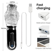 Make Me Cum Rose! Auto Thrusting, Rotating & Vibrating Masturbator