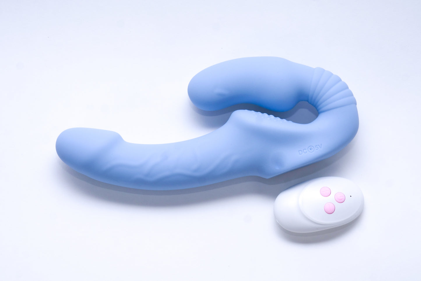 Togetherness Silicone Strapless Strap-on with Remote Control