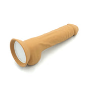 POC #1-Dual Density Realistic 7 inch Dildo-Light Caramel