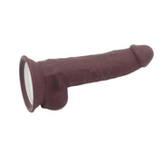 POC #4-Dual Density Realistic 8 inch Dildo-Brown