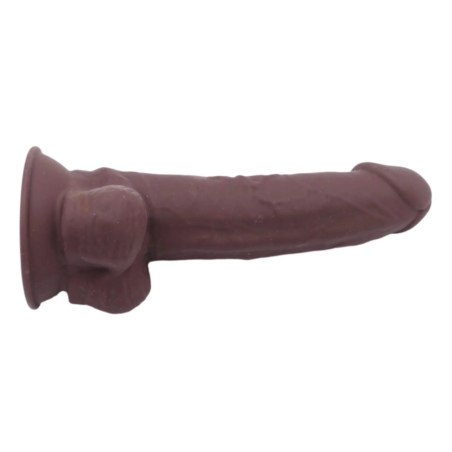 POC #4-Dual Density Realistic 8 inch Dildo-Brown