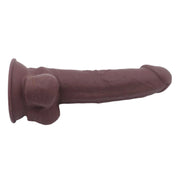 POC #4-Dual Density Realistic 8 inch Dildo-Brown