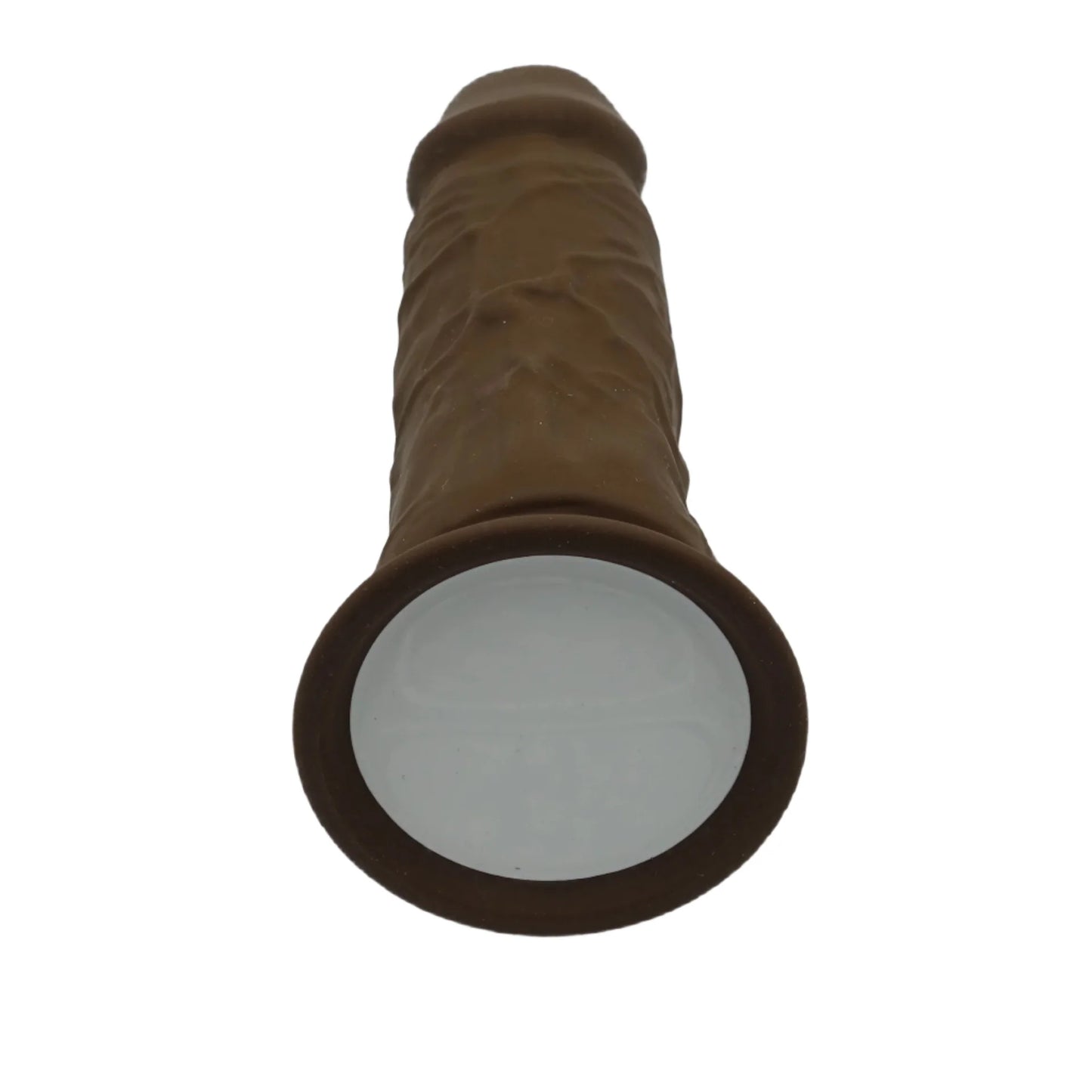 POC #5-Dual Density Realistic 8.5 inch Dildo-Brown