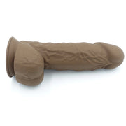 POC #5-Dual Density Realistic 8.5 inch Dildo-Brown