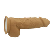 POC #6-Dual Density Realistic 8.5 inch Dildo-Caramel