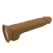 POC #8-Dual Density Realistic 10 inch Dildo-Caramel
