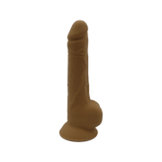 POC #1-Dual Density Realistic 7 inch Dildo-Light Caramel