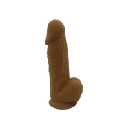 POC #6-Dual Density Realistic 8.5 inch Dildo-Caramel