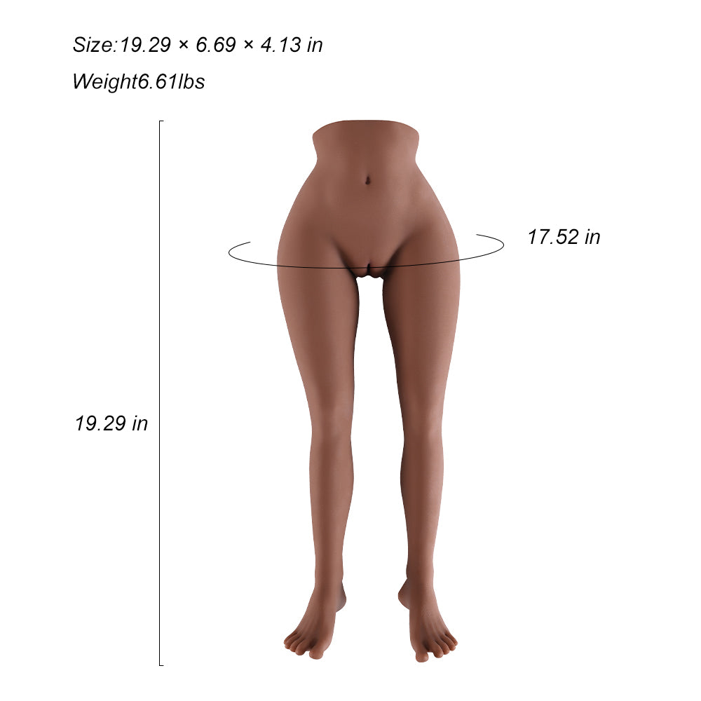 6.61LB Sex Doll Legs Sex Torso,Sex Doll Large Ass Male Masturbator with Fat Butt & Long Legs