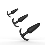 Level Up Anal Trainers 3 Piece Silicone Anchor Set