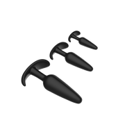 Level Up Anal Trainers 3 Piece Silicone Anchor Set