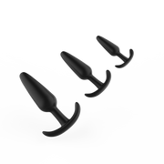 Level Up Anal Trainers 3 Piece Silicone Anchor Set