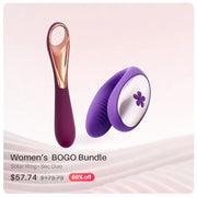 Women's BOGO Bundle Finger Vibrator+Couples Vibe