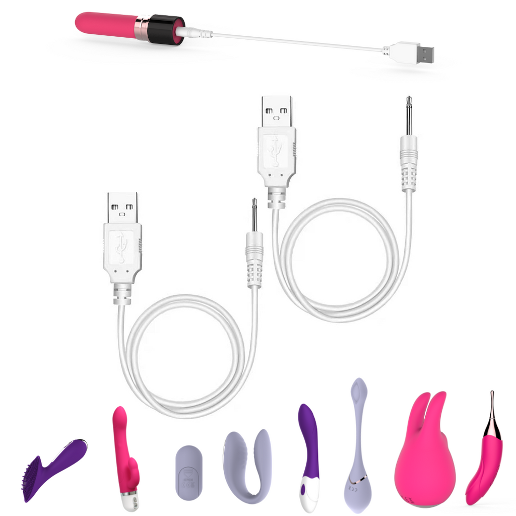 DC Charging Cable for Massager | 2.5 mm Fast Charging Replacement Charger Cord