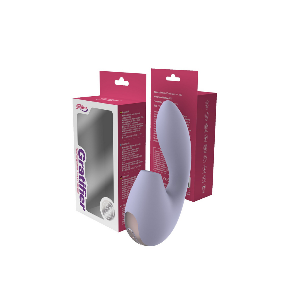 Gratifier  G-spot Vibe with Air Suction