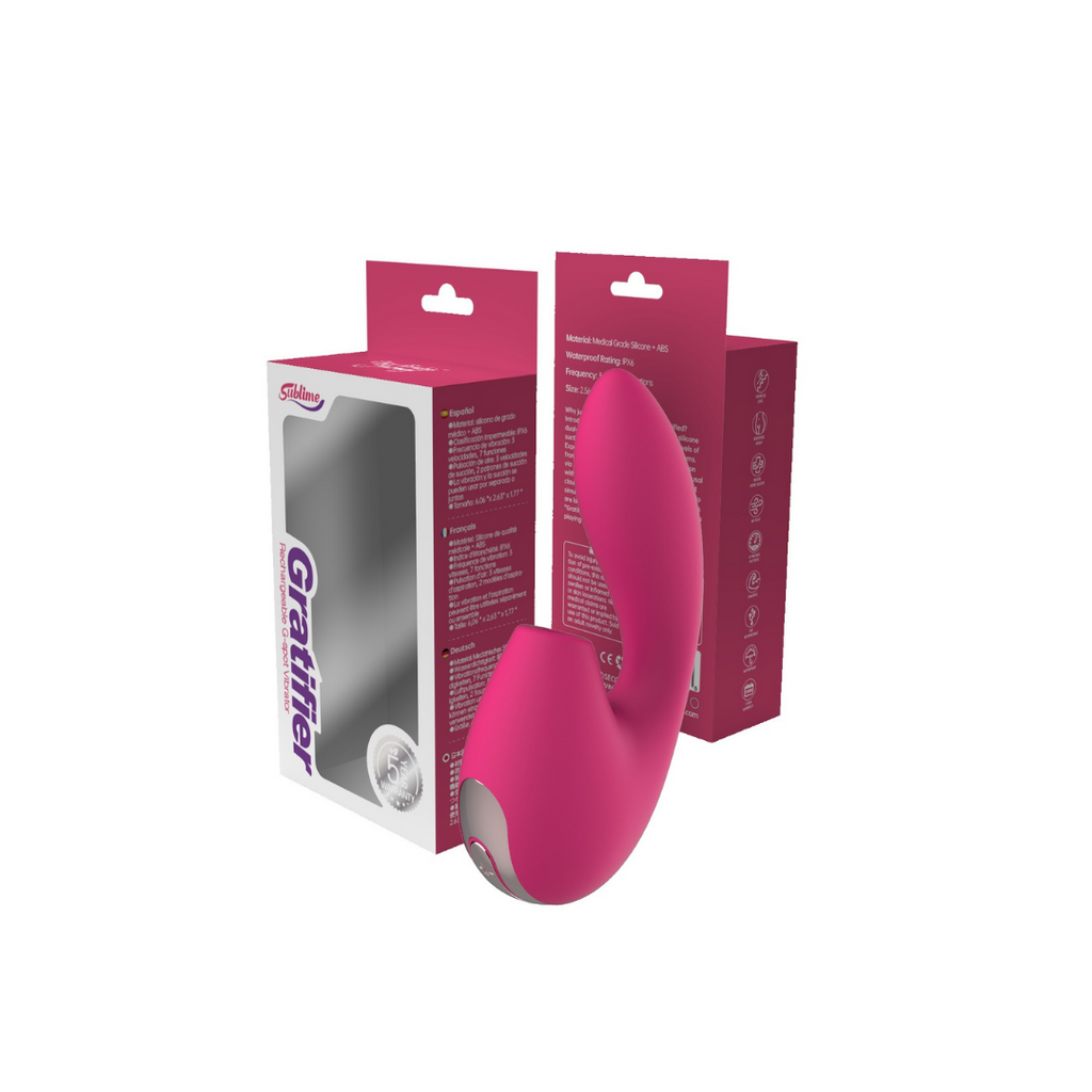 Gratifier  G-spot Vibe with Air Suction