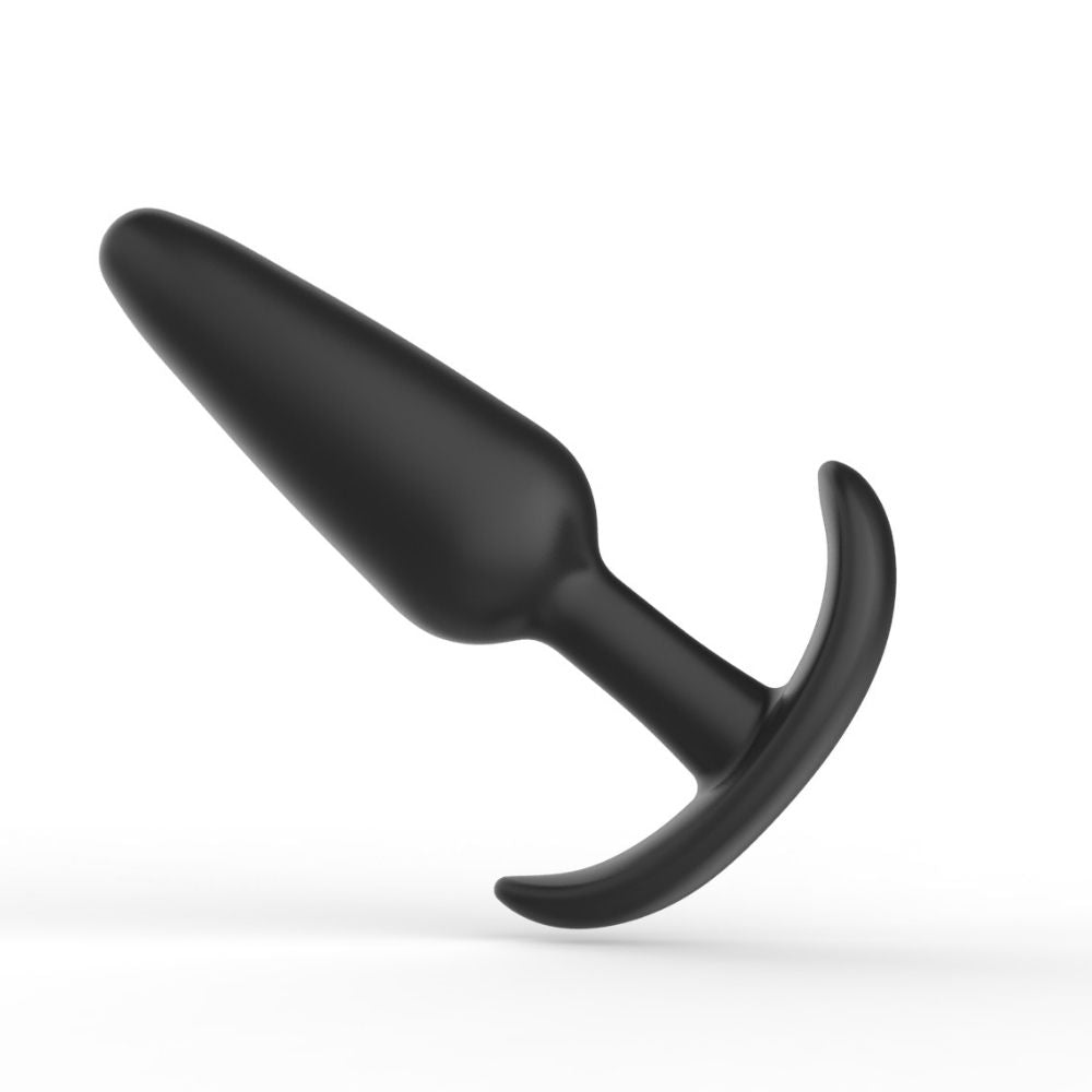 Level Up Anal Trainers 3 Piece Silicone Anchor Set Curious Diagonal Left Side View