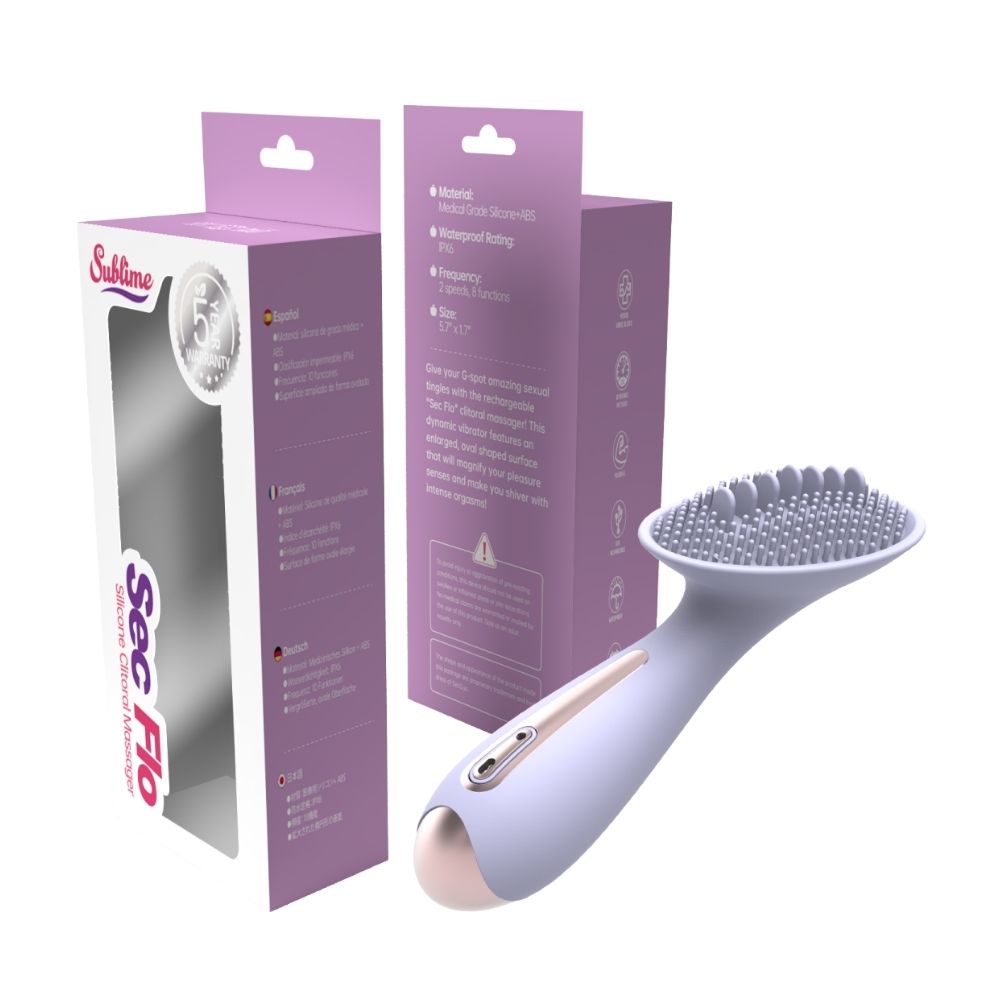 Sec Flo Silicone Clitoral Massager