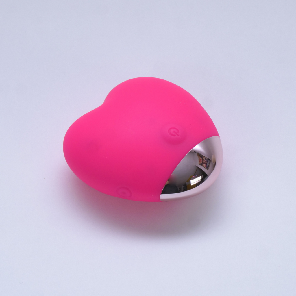 Wild at Heart  Silicone External Heart Shaped Vibe
